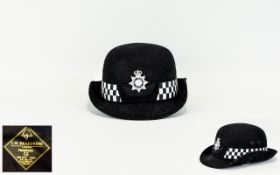 South Yorkshire Womans Police Helmet. Labels to Interior.