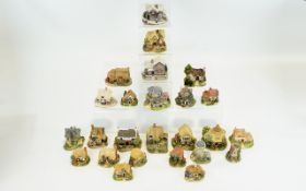 Lilliput Lane Cottages A large Collection Of Twenty Five Pieces Each boxed and certificated, all