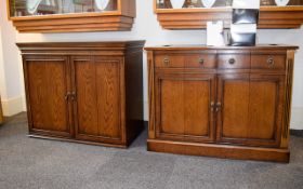 Large Dark Wood Cabinet Reproduction cabinet in classical style.