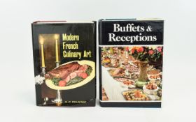 Two Hardback French Cookery Books 'Modern French Culinary Art by H P Pellaprat and Buffet and