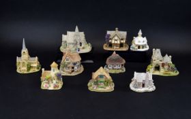 Lilliput Lane Cottages A collection of ten, each boxed and certificated. To include, Gold Top, Pipit