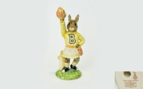 Royal Doulton Ltd Edition Hand Painted Figure ' Cheerleader ' DB143, Yellow Colour way - Rare 2nd