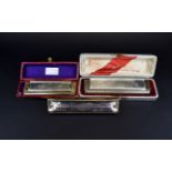 A Collection Of Vintage Hohner Harmonicas To include 'The Larry Adler Professional',