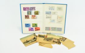 Stamp Album Containing Mostly QE2 Stock Stamps,