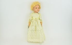 Antique Bisque Head Doll Unusual doll, p