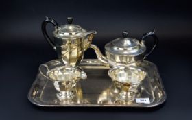 Sheffield Steel Tea And Coffee Service E