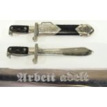 Miniature RAD Style German Dagger. Marke
