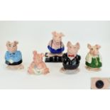 Wade Collection of Nat West Ceramic Pigg