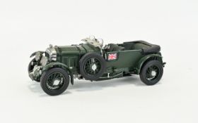 Franklin Mint Top Quality Precision Die-Cast Scale Model 1.24 of a 1929 Bentley, 4.5 Litre Blower In