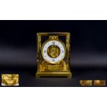 Jaeger-Le-Coultre Atmos Classic 1 Clock, Brass-cased model 5800 'Atmos Classic' clock, serial number