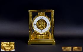 Jaeger-Le-Coultre Atmos Classic 1 Clock, Brass-cased model 5800 'Atmos Classic' clock, serial number