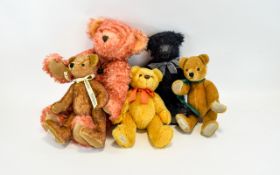Collection Of Soft Toys, To Include Deans Limited Edition Bears ,