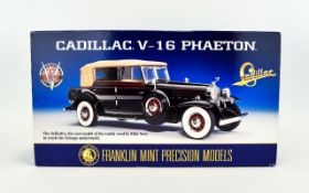 Franklin Mint Precision Die-Cast Scale Model 1.24 of a Cadillac V-16 Sport Phaeton 1932 Used by
