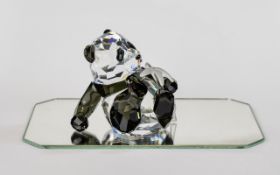Swarovski SCS Collectors Society Members Only Cut Crystal Annual Edition Companion Crystal Panda Cub