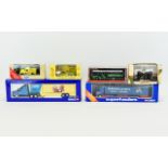 Corgi Collection Of Diecast Models Six in total to include Scania Curtain slider TY 86611, Corgi