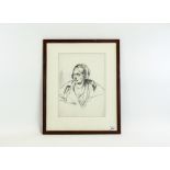 James Arden Grant (1885-1973) Young Woman Pencil 14 by 10.25 inches, Provenance Studio sale, Chantry