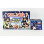 Star Wars Episode II Collectors Edition Monopoly Board Game. Together with Star Wars Classic