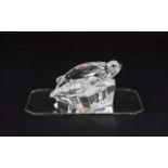 Swarovski SCS Collectors Society Members Only Cut Crystal Annual Edition 1991 Only Figure Mother and