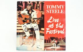 Tommy Steele Autograph on LP