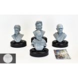 Star Wars Unique And Impressive Set Of Four Limited Edition Resin Busts Each standing 10 inches