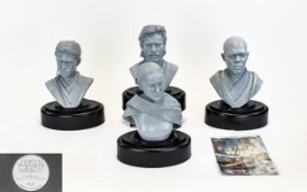 Star Wars Unique And Impressive Set Of Four Limited Edition Resin Busts Each standing 10 inches