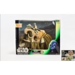 Star Wars The Power Of The Force Bantha And Tusken Raider With Gaderffii Stick And Extras From the