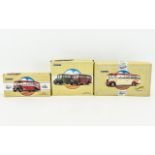 Three Boxed 'O'Gauge Models (1:43 scale). Comprising , 2 Bedford OB Single Deck Ex IOM, Leyland