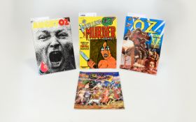 A Collection Of Original OZ Magazines Four issues of Richard Neville's iconic counter cultural
