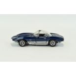 Franklin Mint Top Quality Precision Die-Cast Scale Model 1.24 of a Mako 1965 Corvette Shark, In