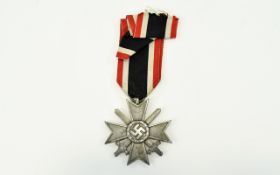 German WW2 War Merit Cross With Swords