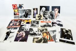 Pop Music Autograph Collection - Top Names include The Who, Gerry and the Pacemakers (60's),