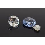 Swarovski Crystal Figures ( 2 ) In Total. Comprises 1/ DIAMOND CUT GEM SCS A 9100 NR 000 325. 2/ Sun