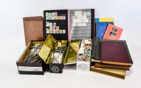 Large Mixed Lot Of Stamps, To Include The Windsor Loose-Leaf Album For The Stamps Of Great