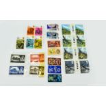 Small Lot Of QEII Stamps To include Castle High Value series