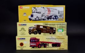 Corgi Classics Ltd and Numbered Edition Diecast Scale 1.50 Models ( 3 ) Three In Total. Comprises 1/