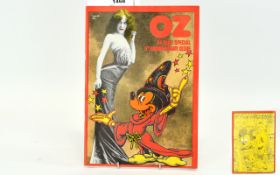 Oz Magazine Issue 40 February 1972 5th Anniversary Edition Hollywood starlet and Mickey Mouse in