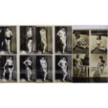 Vintage Album of 1950's / 1960's - Original High Quality Glamour Black and White Gloss Photos /