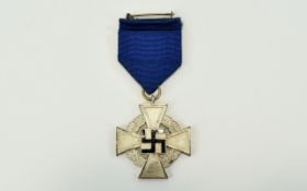 German Third Reich Faithful Service Cross