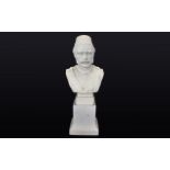 Parian Ware Bust Major-General Charles George Gordon CB (28 January 1833 - 26 January 1885), Also