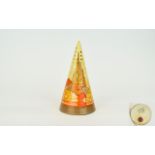 Clarice Cliff Hand Painted Conical Shape