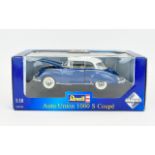 Revell Blue Auto Union 1000 S Coupe.