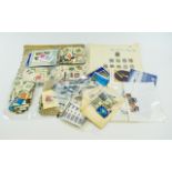 Bag of Mixed Stamps Covers Etc, Includes