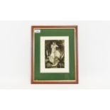 Percy Lancaster, Framed Etching, Depicti