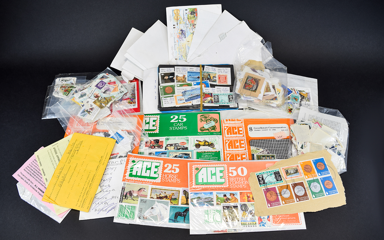 A Collection of British and World Stamps - Image 2 of 2