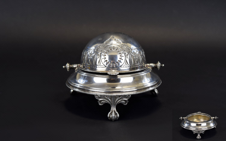 Victorian Period Fine Quality Silver Pla - Image 2 of 2