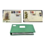 Green Stanley Gibbons Pioneer Cover Albu