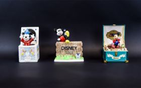 Collection of Walt Disney Items ( 3 ) In Total.