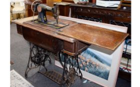 Singer Sewing Machine with treadle