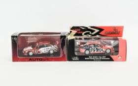 Two Mark Shaife Racing Car Models.