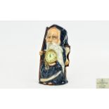 Royal Doulton - Ltd and Numbered Edition Toby Jug ' Old Father Time ' D7069. Designer David B Biggs.